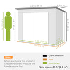 Measurement chart showing the dimensions of a wardrobe with a person icon for scale.