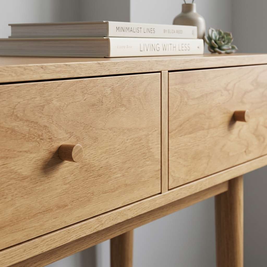 Minimalist Mango Oslo Console, Dressing Table, and Desk