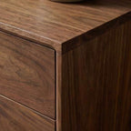 Wright Walnut Bedside Table 