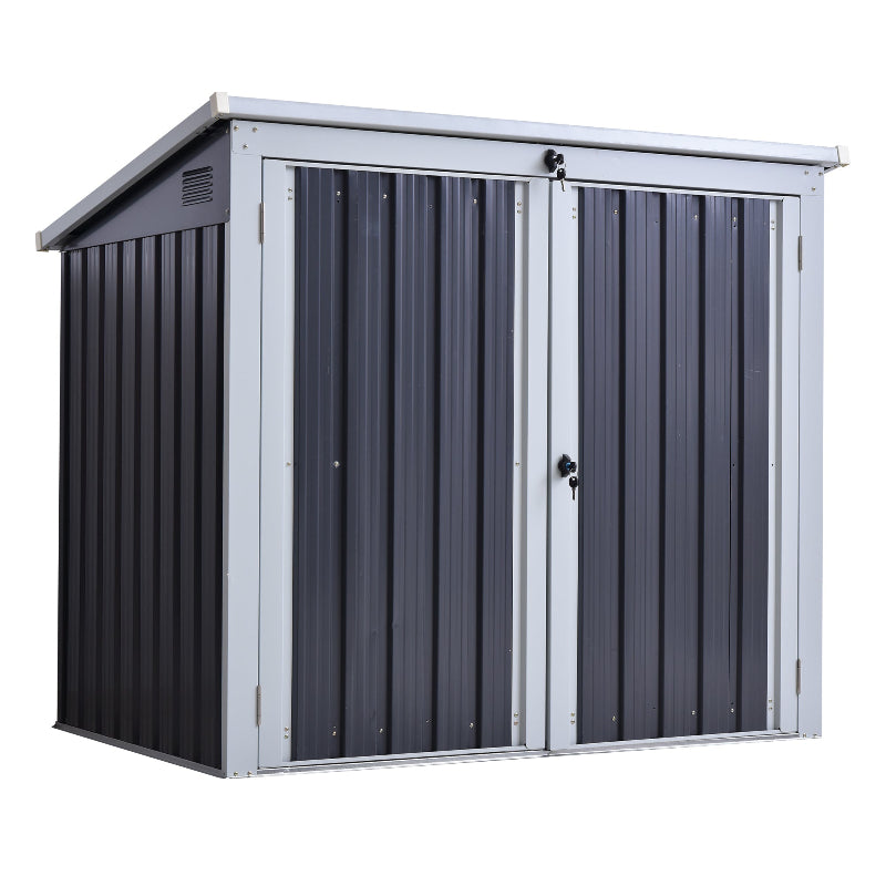 Garden Shed & Outdoor trash bin storage unit Main image