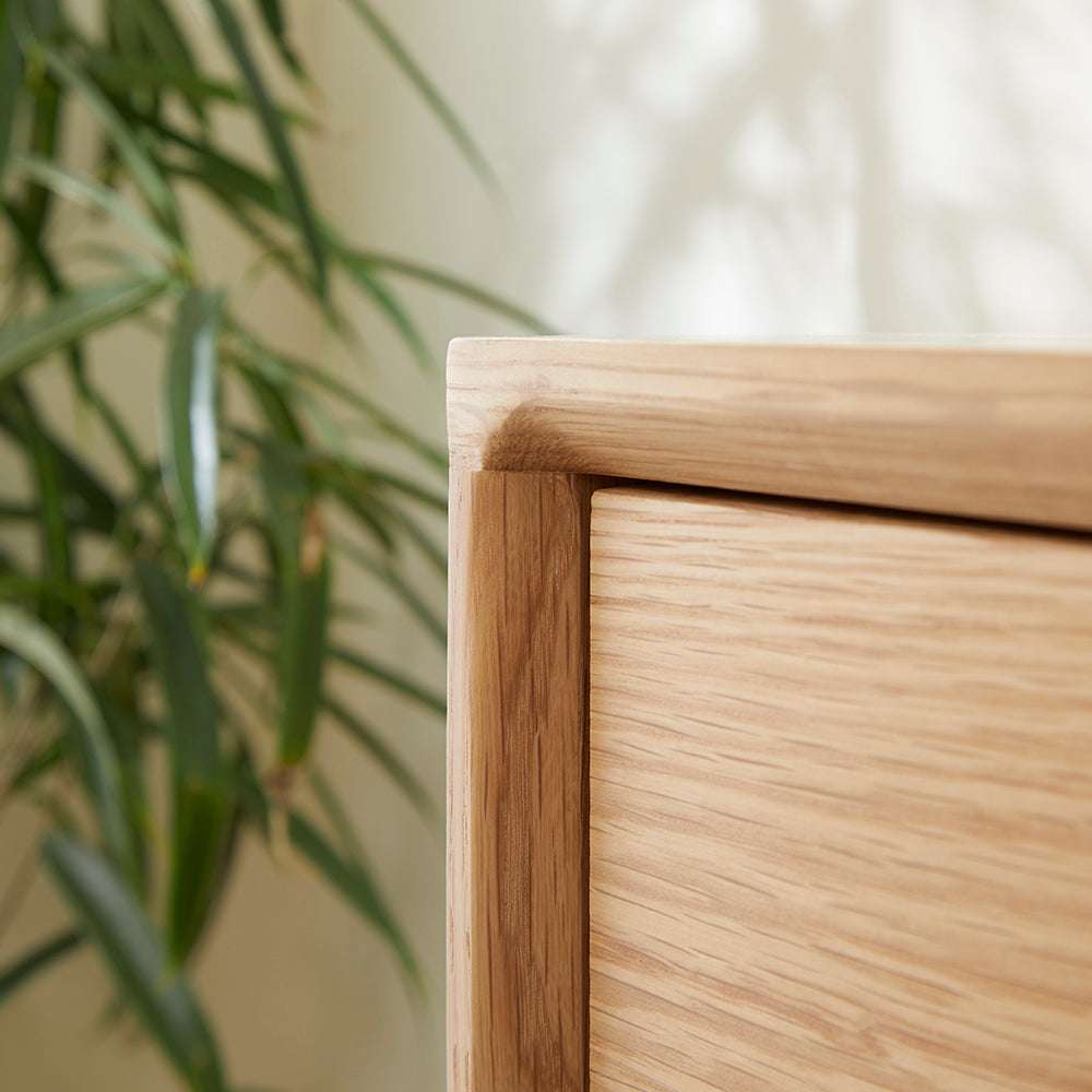 Wright Oak Chest of 3 Drawers - Zalynco
