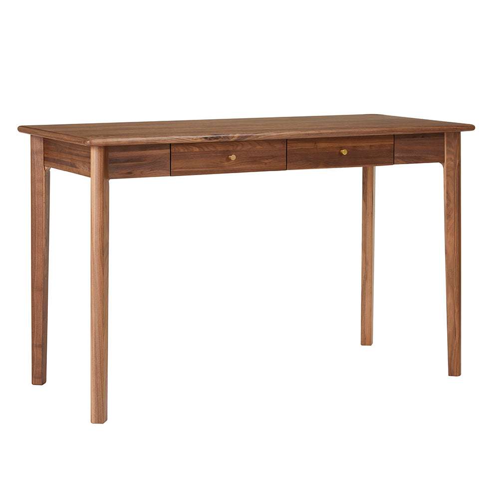 Wright Walnut Desk and Dressing Table - Zalynco